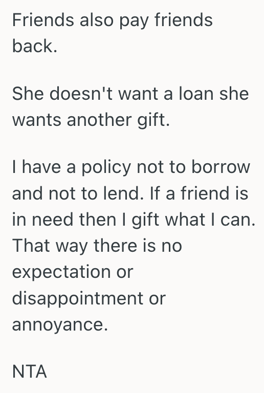 Screenshot 2025 08 18 at 11.45.29 AM His Friend Refused To Pay Back The Money She Already Owed Him, So When He Said No To Another Loan, She Freaked Out And Called Him Selfish