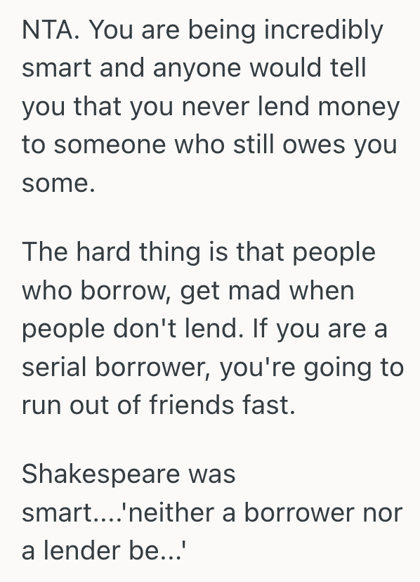Screenshot 2025 08 18 at 11.46.32 AM His Friend Refused To Pay Back The Money She Already Owed Him, So When He Said No To Another Loan, She Freaked Out And Called Him Selfish