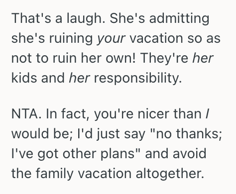 Screenshot 2025 08 18 at 11.56.52 AM Son Was Tired Of Babysitting On Family Trips, So He Paid For His Own Vacation To Have Freedom