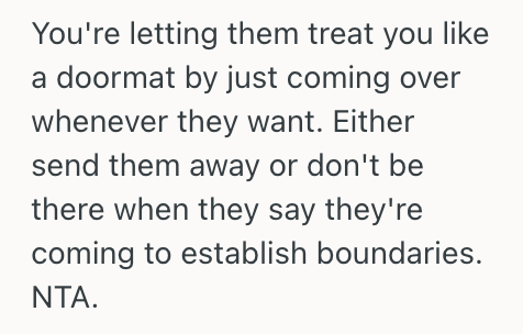 Screenshot 2025 08 18 at 9.22.53 AM Her Friends Kept Coming Over To Her House Uninvited, So She Told Them Not To Stop By Again