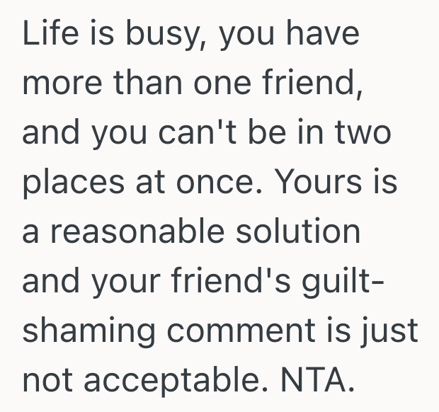 Screenshot 2025 08 19 at 1.25.40 PM Woman Is Invited To Two Birthday Parties That Are Taking Place At The Same Time, And Shes Trying To Find A Way To Go To Both