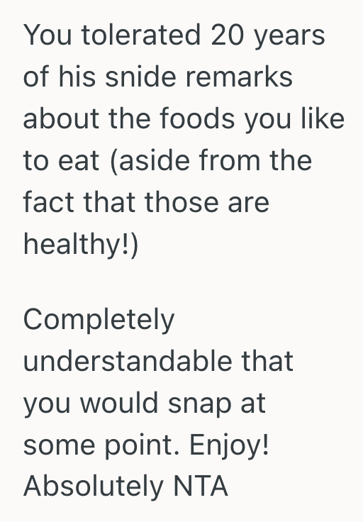 Screenshot 2025 08 19 at 3.52.08 PM He Mocked His Wife’s Vegetables For Decades, So She Refused To Cook Them When He Finally Needed Them