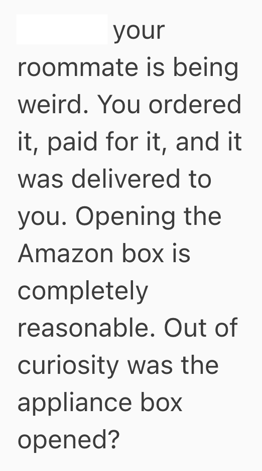 Screenshot 2025 08 19 at 5.11.09 PM Renter Bought A New Appliance For Her Roommate, But When She Opened The Box, Her Roommate Accused Her Of Snooping
