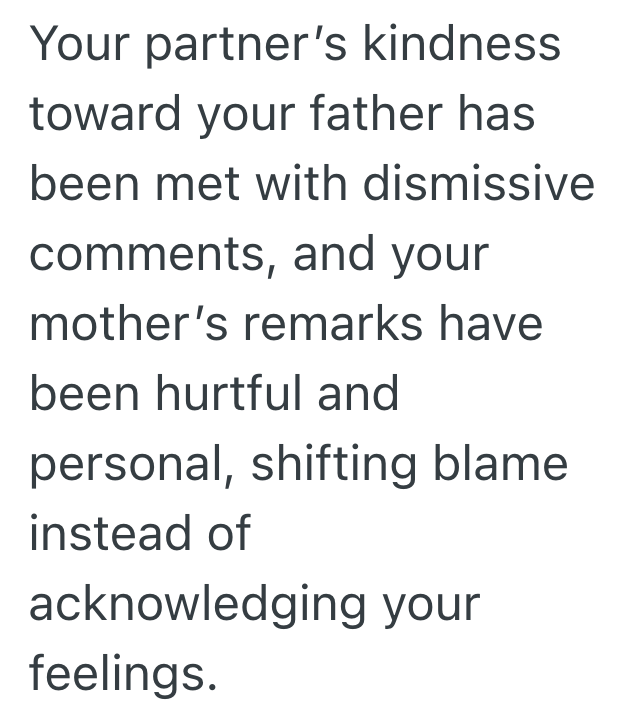 Screenshot 2025 08 19 at 6.11.13 PM She And Her Partner Try To Have A Close Relationship With Her Parents, But Her Parents Keep Pushing Them Away