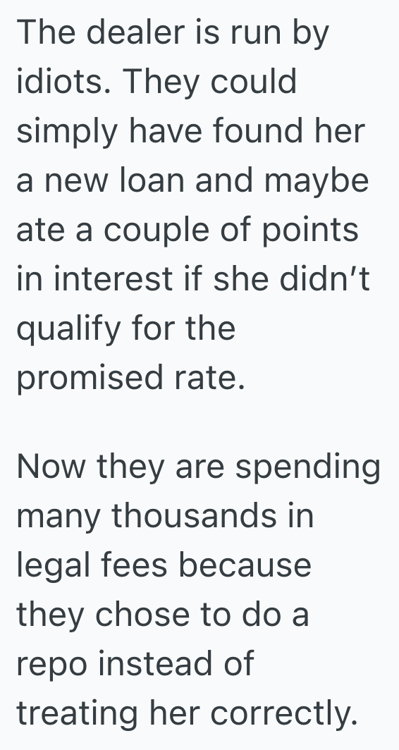 Screenshot 2025 08 20 at 10.28.39 AM Womans Car Is Repossessed By Car Dealership, So She Takes Them To Court And Makes Them Regret It
