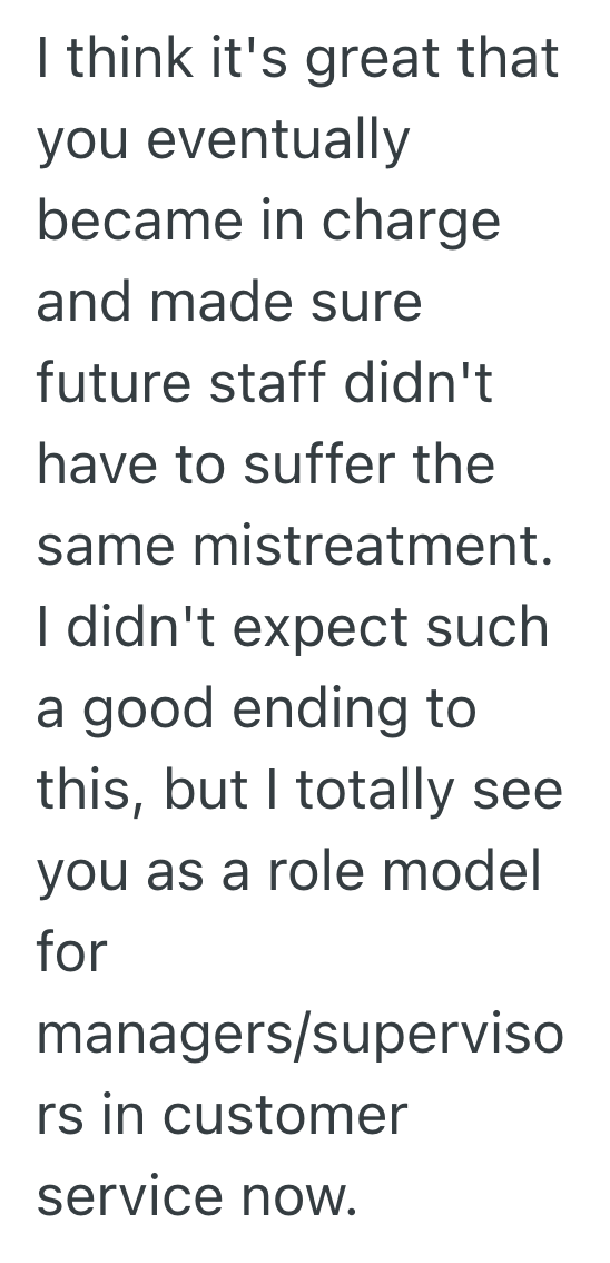 Screenshot 2025 08 20 at 12.35.39 PM Employee Was Used To Dealing With Horrible Customers, So When She Became The Manager, She Made Sure Her Team Never Had to Deal With The Same Mistreatment