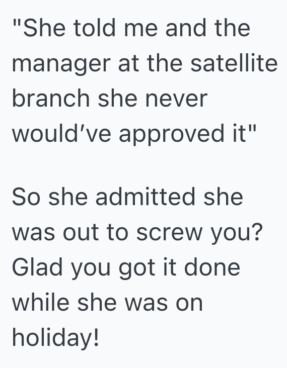 Screenshot 2025 08 20 at 2.19.36 PM Her Bosss Boss Denied Her Request To Pursue Her Side Hustle, So When They Were On Vacation, She Applied For A Demotion
