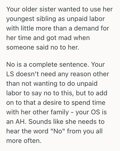 Screenshot 2025 08 21 at 1.25.41 PM Woman Stepped In And Spoke Up For Her Younger Sister, But She Ended Up Upsetting Her Older Sister In The Process