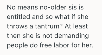 Screenshot 2025 08 21 at 1.27.13 PM Woman Stepped In And Spoke Up For Her Younger Sister, But She Ended Up Upsetting Her Older Sister In The Process