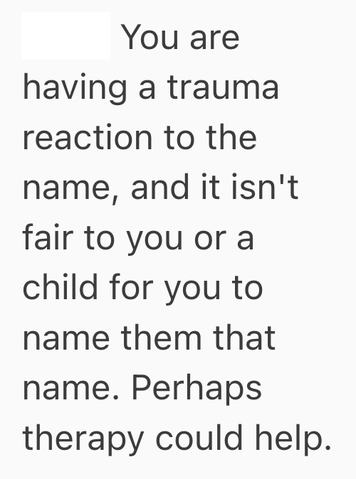 Screenshot 2025 08 21 at 10.25.17 PM 1 New Mom Tried To Keep A Family Tradition Alive With Naming Her Daughter, But Lingering Memories From Her Past Made The Decision Feel Impossible