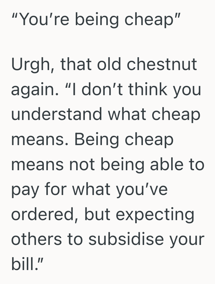 Screenshot 2025 08 21 at 12.13.52 PM Her Colleagues Turned A Casual Work Dinner Into An Overindulgent Feast, But When She Stuck To Her Own Tab, She Became The Office Villain
