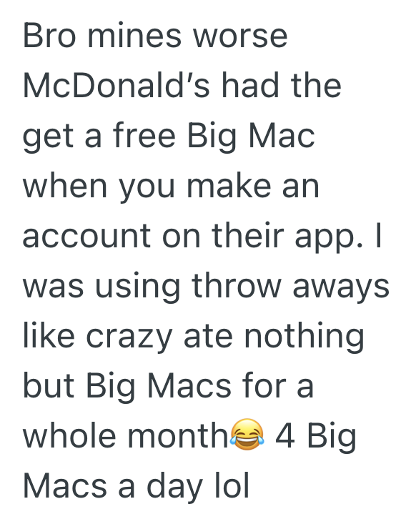 Screenshot 2025 08 22 at 1.28.45 PM Customer Got A Free Hamburger For Signing Up For An App, So The Customer Decided To Log Out