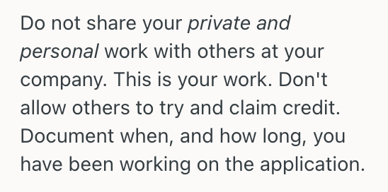 Screenshot 2025 08 22 at 10.03.01 AM Employee Built A Project On His Own, So He Refused To Let A Coworker Present It To Their Boss And Share Credit