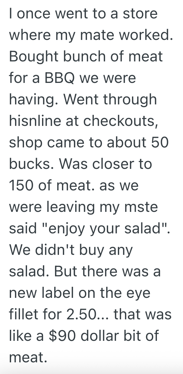 Screenshot 2025 08 22 at 12.06.58 PM Teenager Working At Grocery Store Wants To Eat Steak For Dinner, So After Everyone Goes Home He Changes The Price
