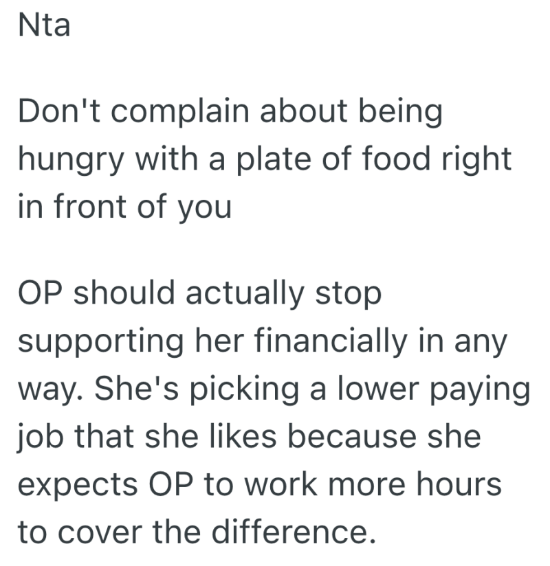Screenshot 2025 08 22 at 6.44.17 AM e1755859551737 He Told His Girlfriend She Can’t Complain If She Picks The “Fun” Job Over The Practical One, And Now She’s Fuming