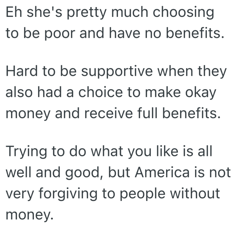 Screenshot 2025 08 22 at 6.44.27 AM e1755859557401 He Told His Girlfriend She Can’t Complain If She Picks The “Fun” Job Over The Practical One, And Now She’s Fuming