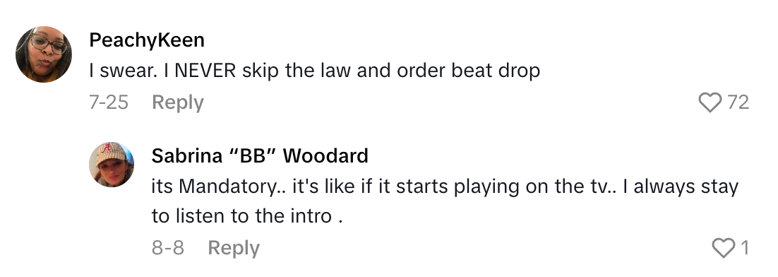 Screenshot 2025 08 22 at 6.51.25 AM The Law & Order Theme Song Has Gone Viral On TikTok Because Of The Hilarious Special Dance Unit Routine