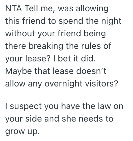 Screenshot 2025 08 22 at 8.34.18 PM College Student Refused To Let A Stranger Stay In Her Apartment, And Now Her Roommate Is Giving Her The Third Degree