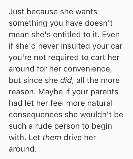 Screenshot 2025 08 23 at 11.25.57 AM His Sister Mocks Him For Driving An Old Car, So This Man Refused To Give Her A Ride When Her Car Broke Down