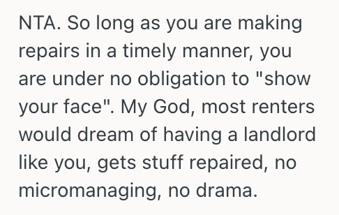 Screenshot 2025 08 23 at 11.53.41 AM Landlord Sends Handyman Whenever His Tenants Have Issues At Home, But They Complained He Wasnt Around Enough