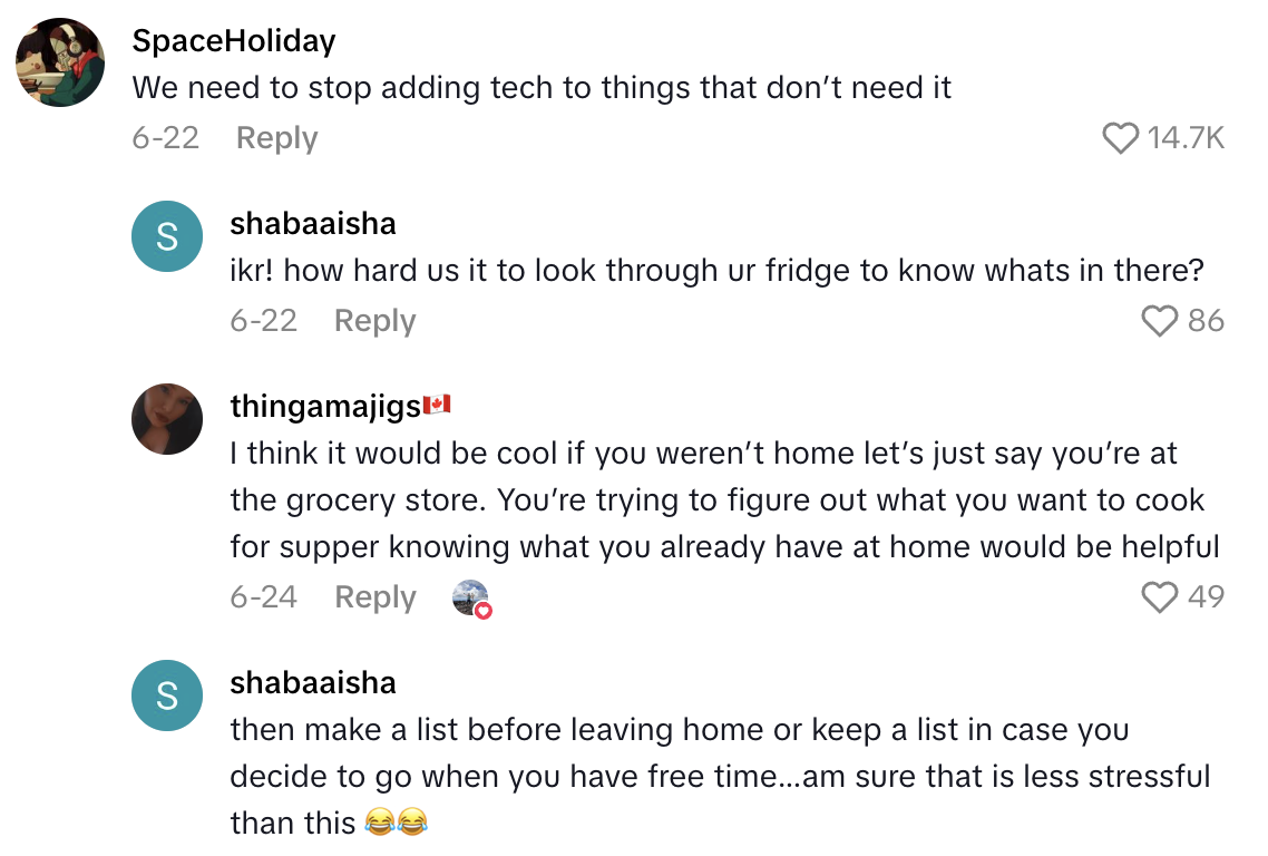 Screenshot 2025 08 23 at 12.00.24 PM A Customer Talked About Why Shes Not Happy With Her Expensive Samsung Refrigerator