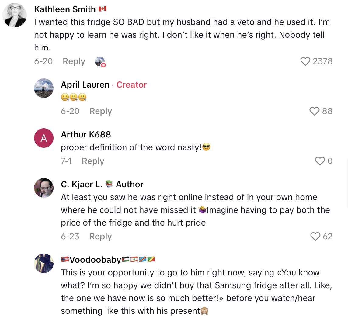 Screenshot 2025 08 23 at 12.00.38 PM A Customer Talked About Why Shes Not Happy With Her Expensive Samsung Refrigerator