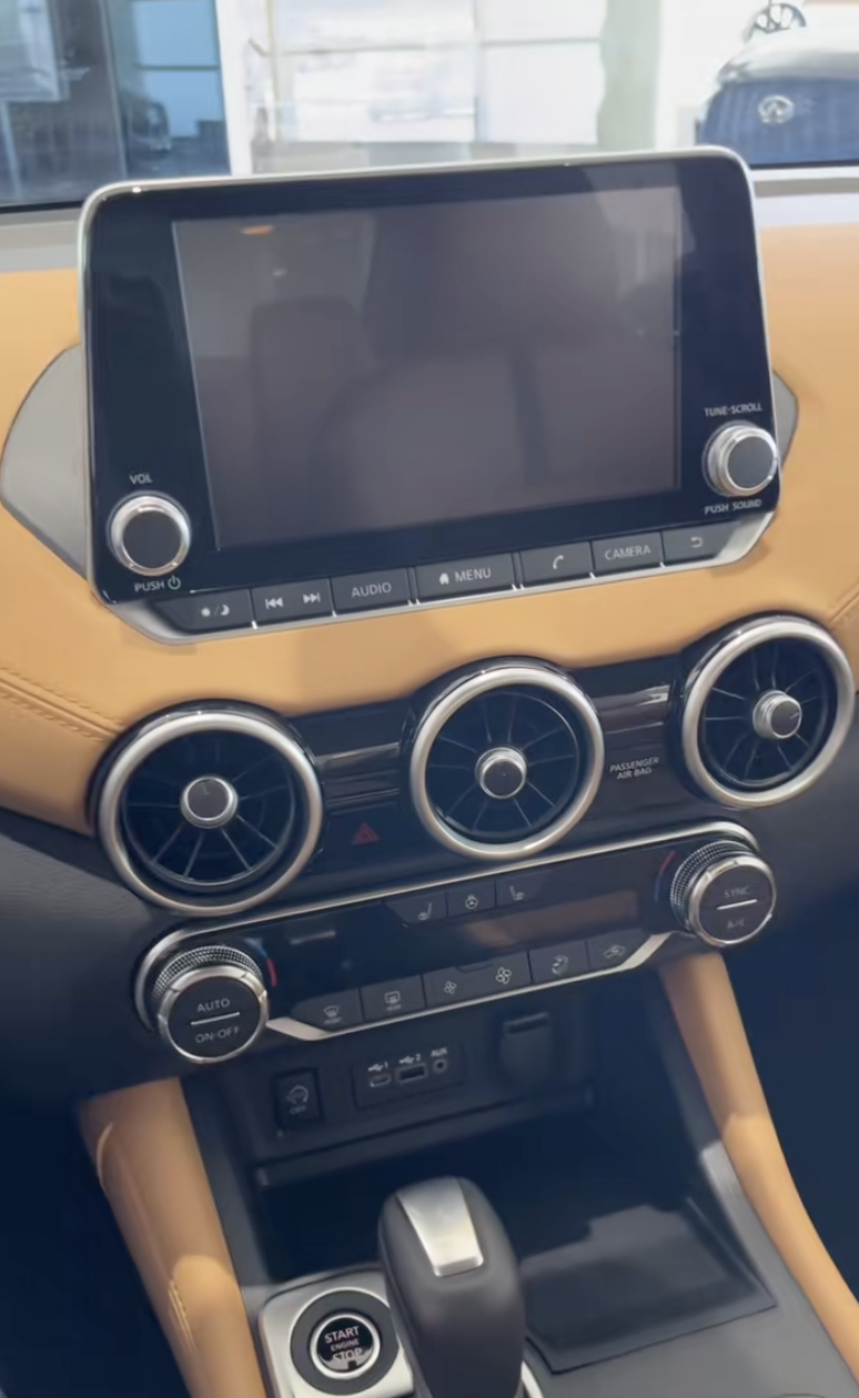 interior of a nissan