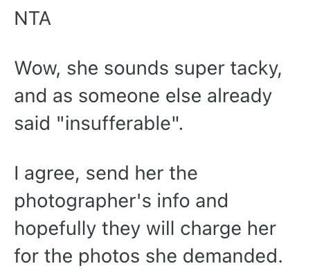 Screenshot 2025 08 24 at 7.27.58 PM Her Brothers Girlfriend Ruined Her Wedding, So Shes Refusing To Send Photos To Her