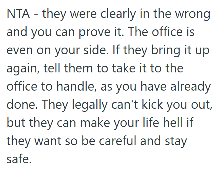 Screenshot 2025 08 25 202140 Her Roommate Wanted Her Room Because It Was Bigger Than The Rest, But Shes Not Going To Switch Since Her Name On The Lease