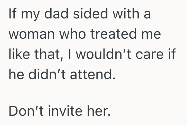 Screenshot 2025 08 25 at 1.08.07 PM Woman Leaves Stepmom Off Wedding Guest List, But Her Dad Thinks She Should Invite Her