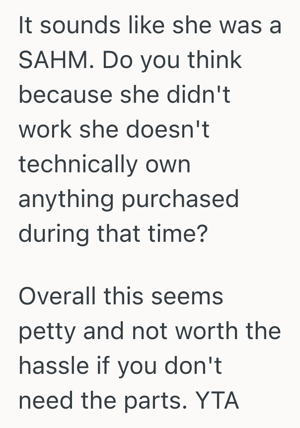 Screenshot 2025 08 25 at 1.45.36 PM She Refuses To Give Her Ex Something He Asked For, So Now That She Wants Something, Hes Thinking About Returning The Favor