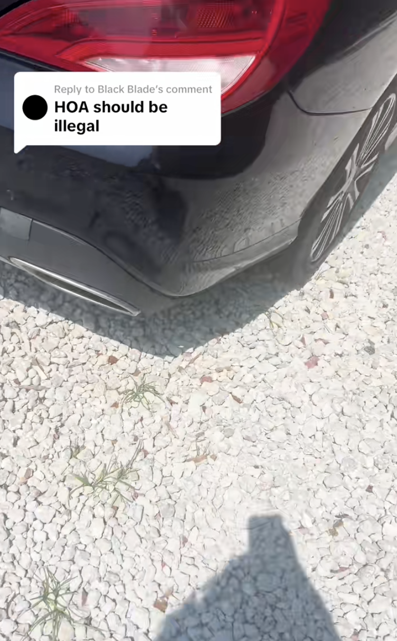 woman talking about hoa