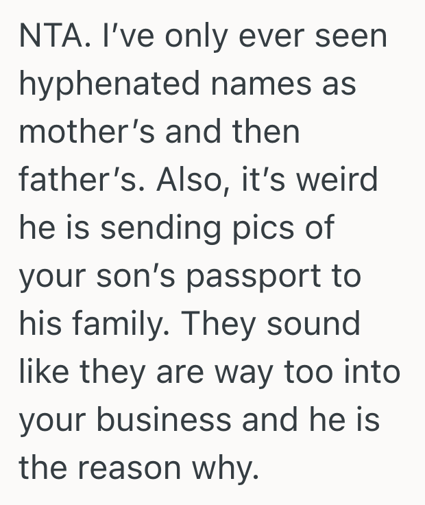 Screenshot 2025 08 25 at 12.12.50 PM Couple Argues About What Last Name To Give Their Child, And When They Finally Make A Decision, The Husbands Mom Complains
