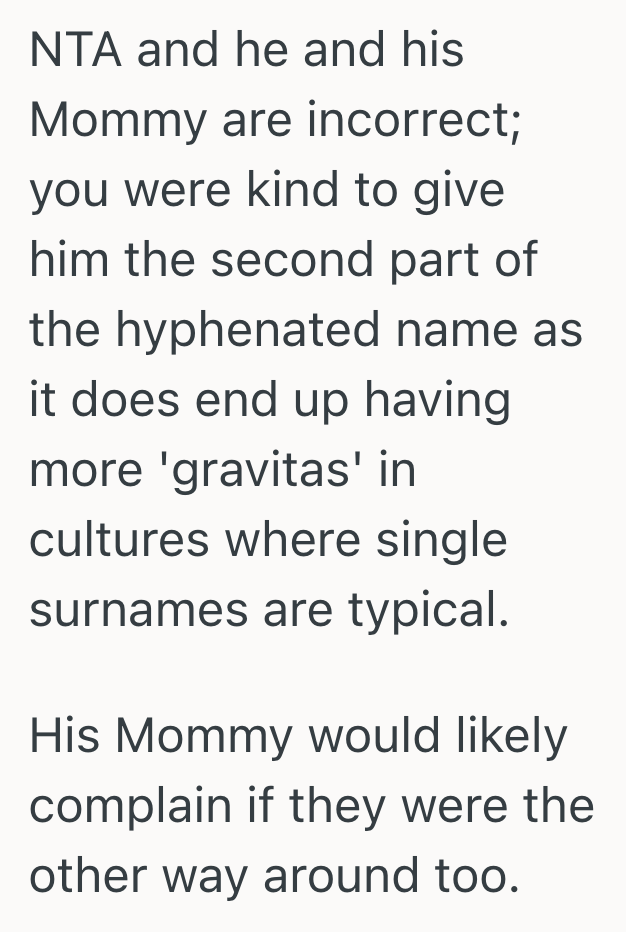 Screenshot 2025 08 25 at 12.14.00 PM Couple Argues About What Last Name To Give Their Child, And When They Finally Make A Decision, The Husbands Mom Complains