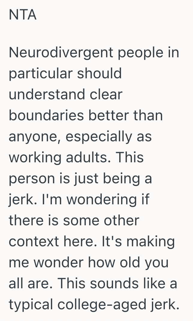 Screenshot 2025 08 25 at 12.49.18 PM Friend Brings A Neurodivergent Person Around, And They Almost Break Their Hearing Aids. Now The Relationship Is Strained.