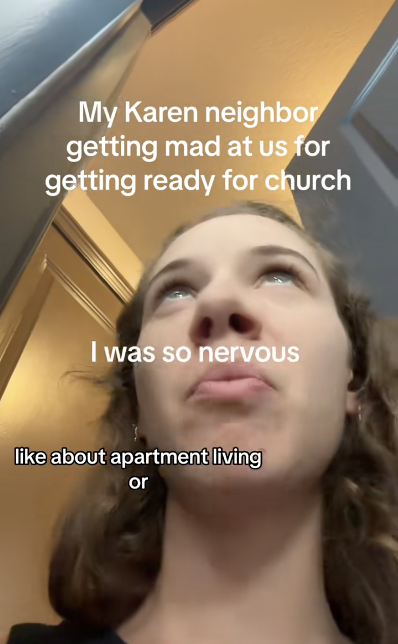 woman talking to her neighbor