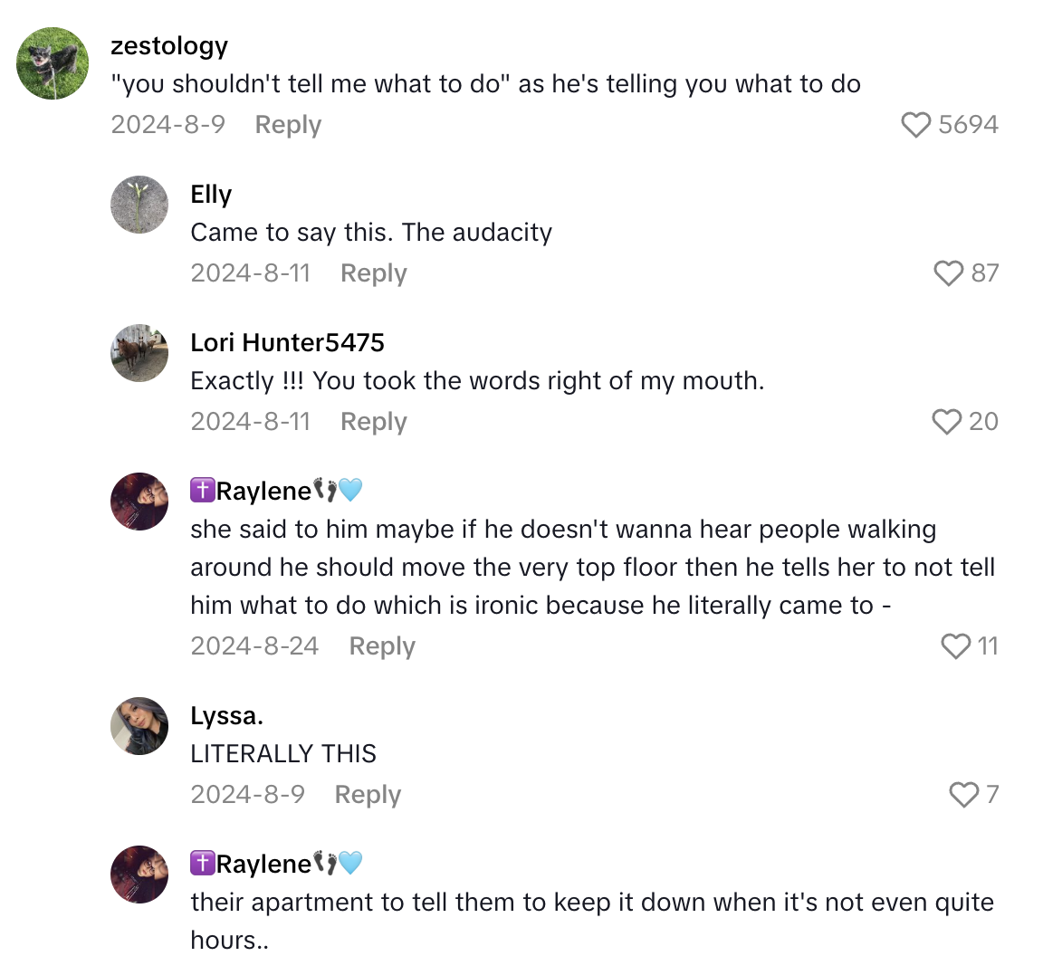 Screenshot 2025 08 25 at 7.54.52 AM A TikTokkers Neighbor Complained That She Was Making Too Much Noise While She Got Ready For Church