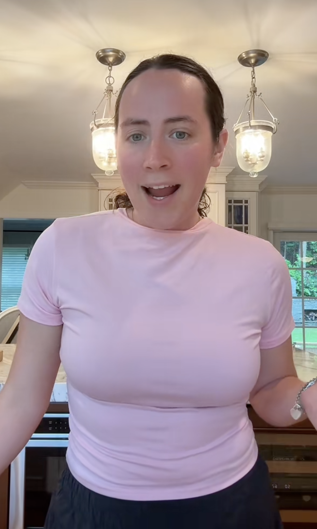 woman in her kitchen