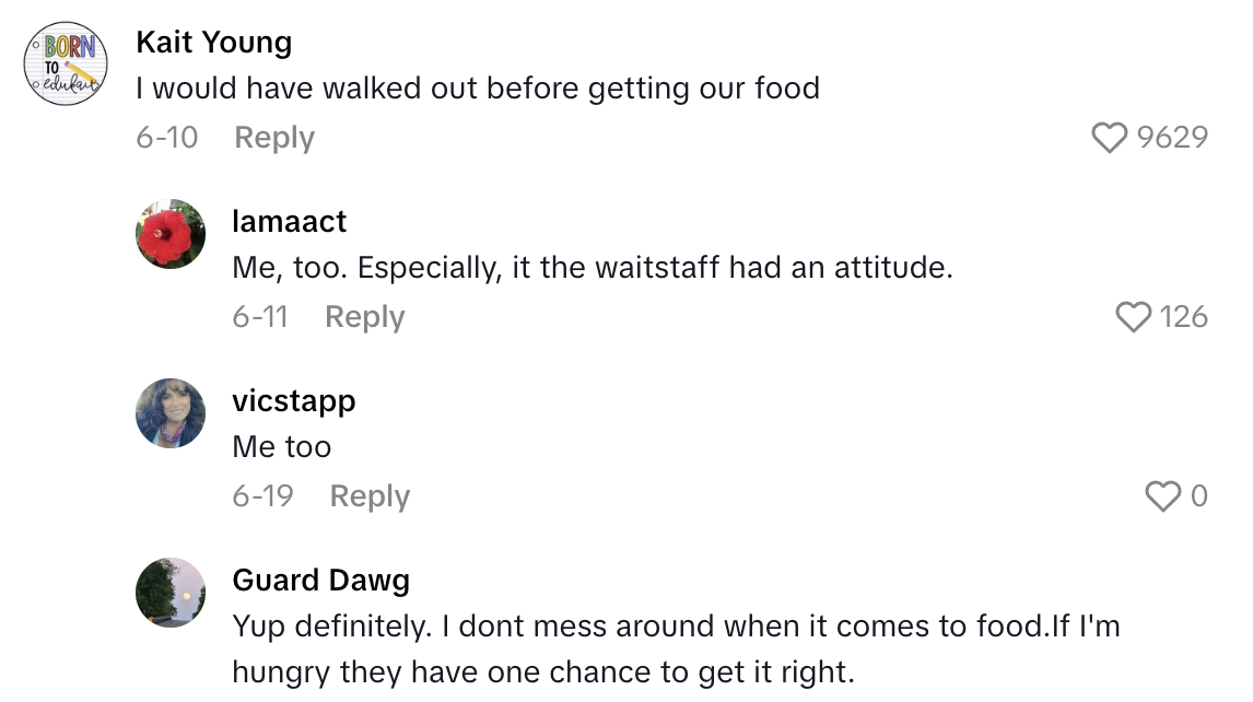 Screenshot 2025 08 25 at 8.17.22 AM He instantly looks annoyed. He goes to the kitchen.   A Customer Didnt Tip Because Of The Service She Received At A Restaurant Where It Took 50 Minutes To Get Her Food