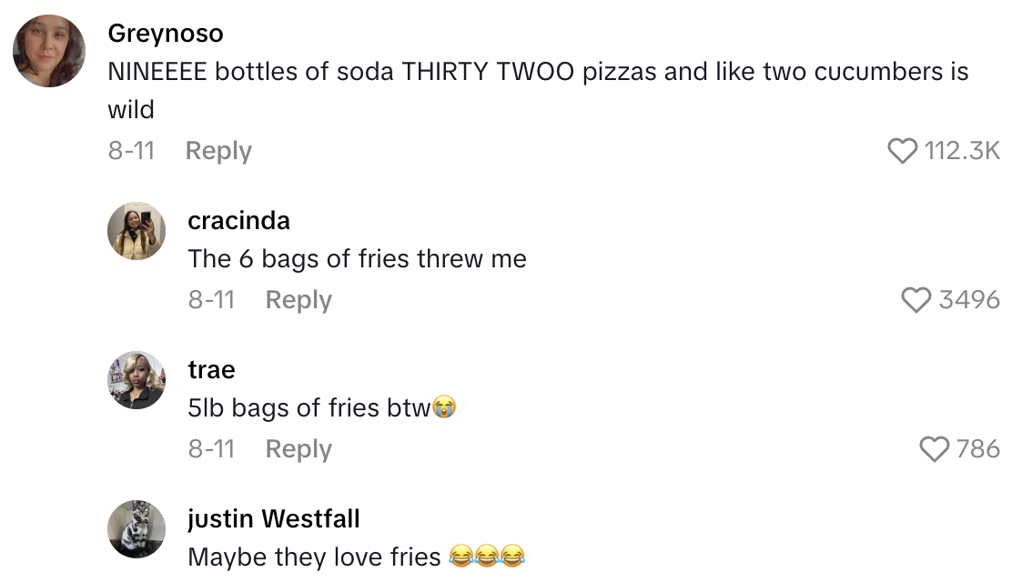 Screenshot 2025 08 25 at 8.36.03 AM A Mom Spent Nearly $500 On Groceries For Her Family, And Showed TikTok Viewers What She Bought