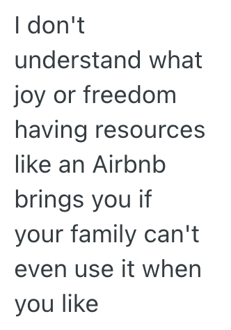 Screenshot 2025 08 26 at 1.25.42 PM His Wife Wants To Stay In The Family Airbnb For Free, But Hes Not Sure Thats A Good Idea