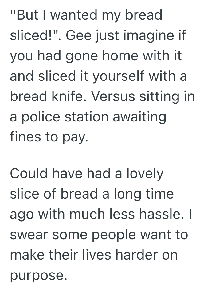 Screenshot 2025 08 26 at 10.41.20 AM Customer Couldn’t Get Her Bread Sliced, So She Pulled The Fire Alarm And Cleared Out The Entire Supermarket