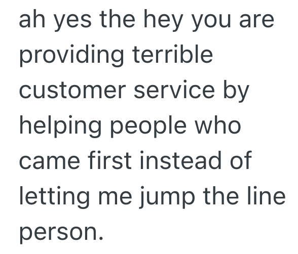 Screenshot 2025 08 26 at 10.47.47 PM Customer Tries To Cut The Line, But The Employee Isnt About To Let That Happen And Puts Her In Her Place