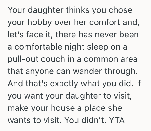Screenshot 2025 08 26 at 12.00.50 PM Father Did Not Let His Daughter And Her Fiancé Stay In The Guest Bedroom Because He Uses It For His Hobby