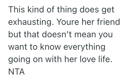 Screenshot 2025 08 26 at 12.11.18 PM Woman Is Exhausted From Her Friend’s Endless Relationship Drama, So Now Shes Wondering If Pulling Away Makes Her A Bad Friend