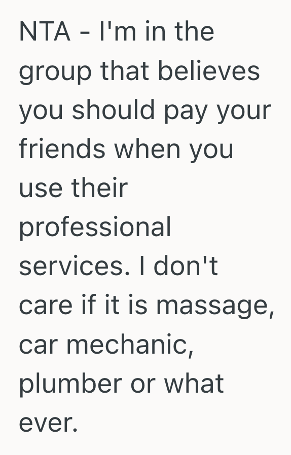 Screenshot 2025 08 26 at 5.24.05 PM Massage Business Owner Declined To Give Free Massages, So Her Entitled Friend Began To Turn The Rest Of Their Peers Against Her