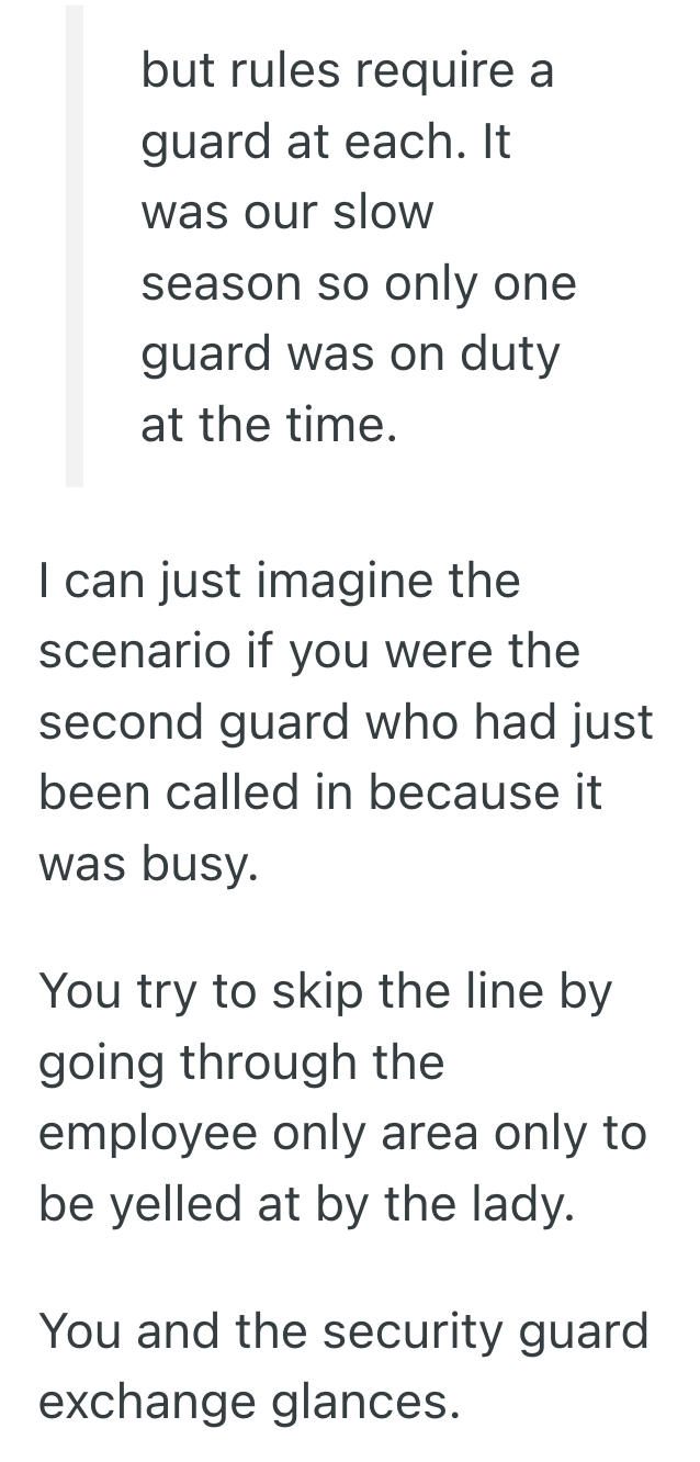 Screenshot 2025 08 27 at 1.20.43 PM He Used The Employee Entrance To Cut The Line, But When A Group Of Impatient Customers Tried To Force Their Way In, They Got Shut Down Hard