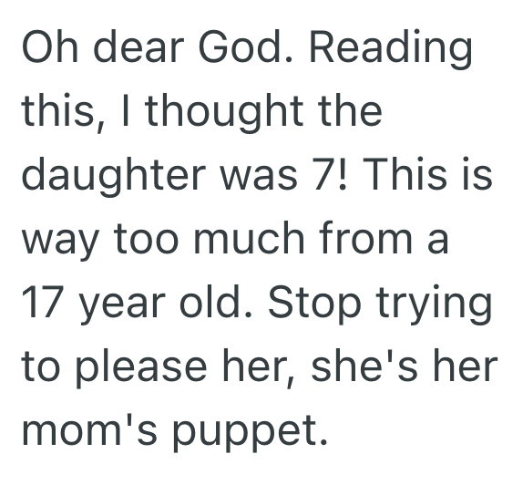 Screenshot 2025 08 27 at 10.13.04 PM Woman Uninvited Her Stepdaughters Mom To Her Birthday Dinner, So The Birthday Girl Said Shed Rather Just Cancel