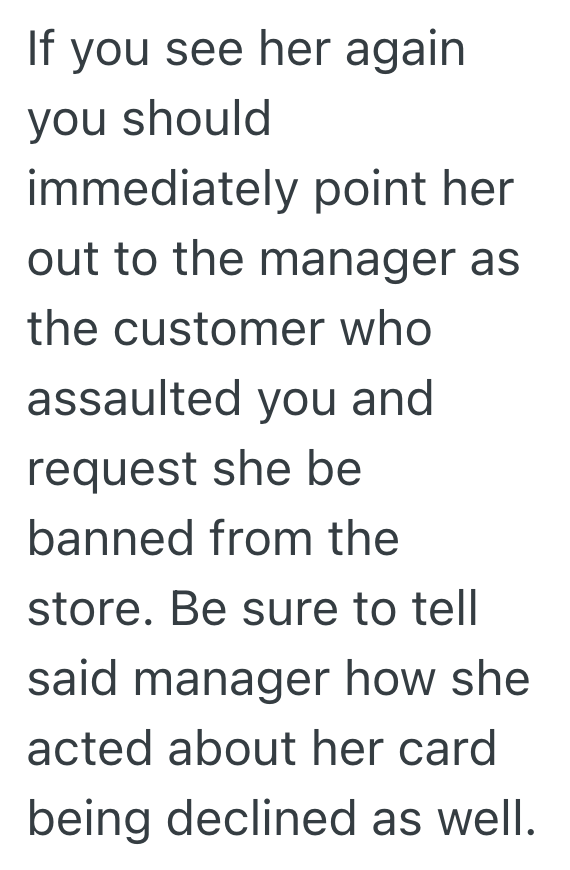 Screenshot 2025 08 27 at 10.44.05 AM Credit Card Reader Declines Customers Payment, So She Forcefully Pushes Her Groceries Towards The Employee