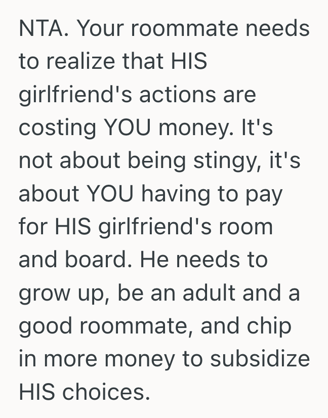 Screenshot 2025 08 27 at 11.13.13 AM His Roommate Let His Girlfriend Practically Move In Without Paying Rent, So A Renters Easy Living Situation Turned Into A Daily Struggle